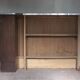 Vintage wooden bar counter