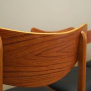 4 chaises danoises, années 1970