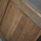 Antique French oak shop cabinet / kitchen island, 1930s