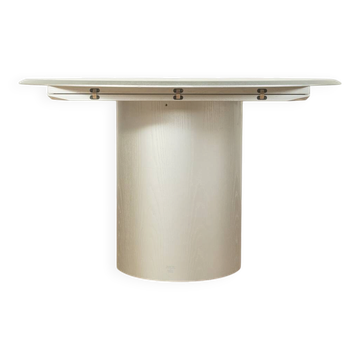 Table à manger Quadrondo, Erwin Nagel, Rosenthal, Argent