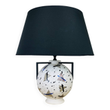 80s postmodern ceramic lamp