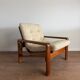 Scandinavian armchair in teak – 1970 Attributed to EMC Møbler, Denmark