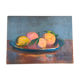 Still life in oil on impressionist cardboard