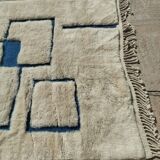 Tapis bérbère fait main entièrement 200x150