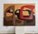Painting (painted wooden panel without fixing). Free forms, 70s