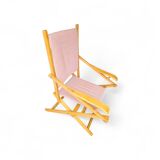 Foldable deck chair / 1950s