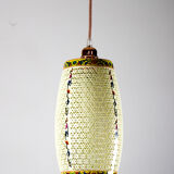 Vintage oriental ceramic pendant, 1980s