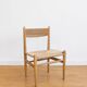 Set of 2 Hans J. Wegner CH36 dining chairs for Carl Hansen & Søn in solid oak
