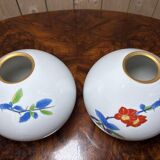 Paire de vases boule