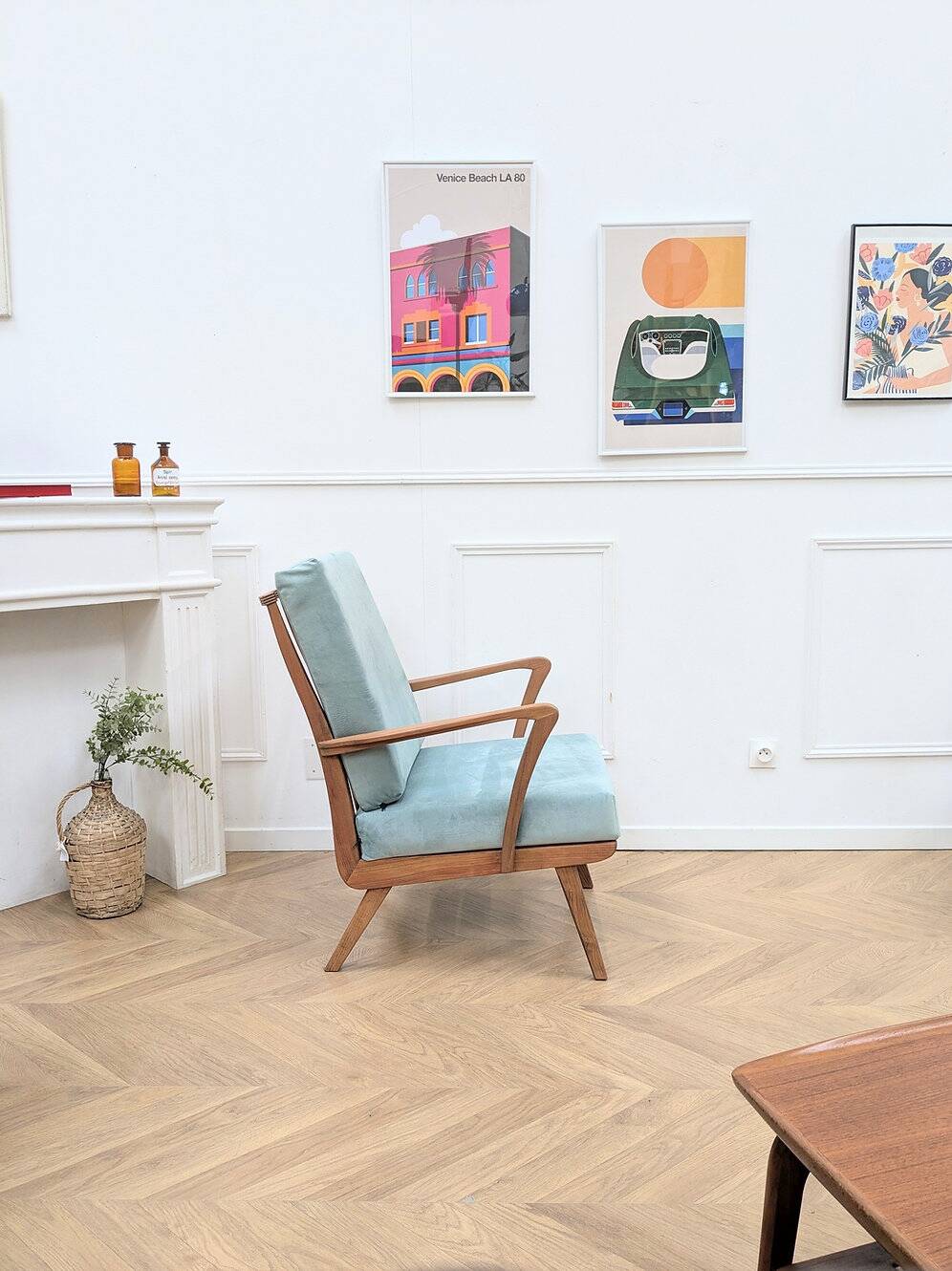 Vintage Scandinavian armchair