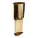 1970s brass and wood table lamp