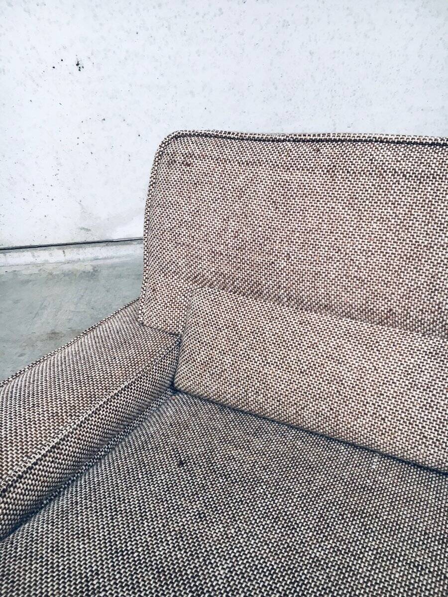 Mid-Century Modern Boucle 3 Seat Sofa, Italy, 1970s