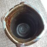 Vase en grès ciré