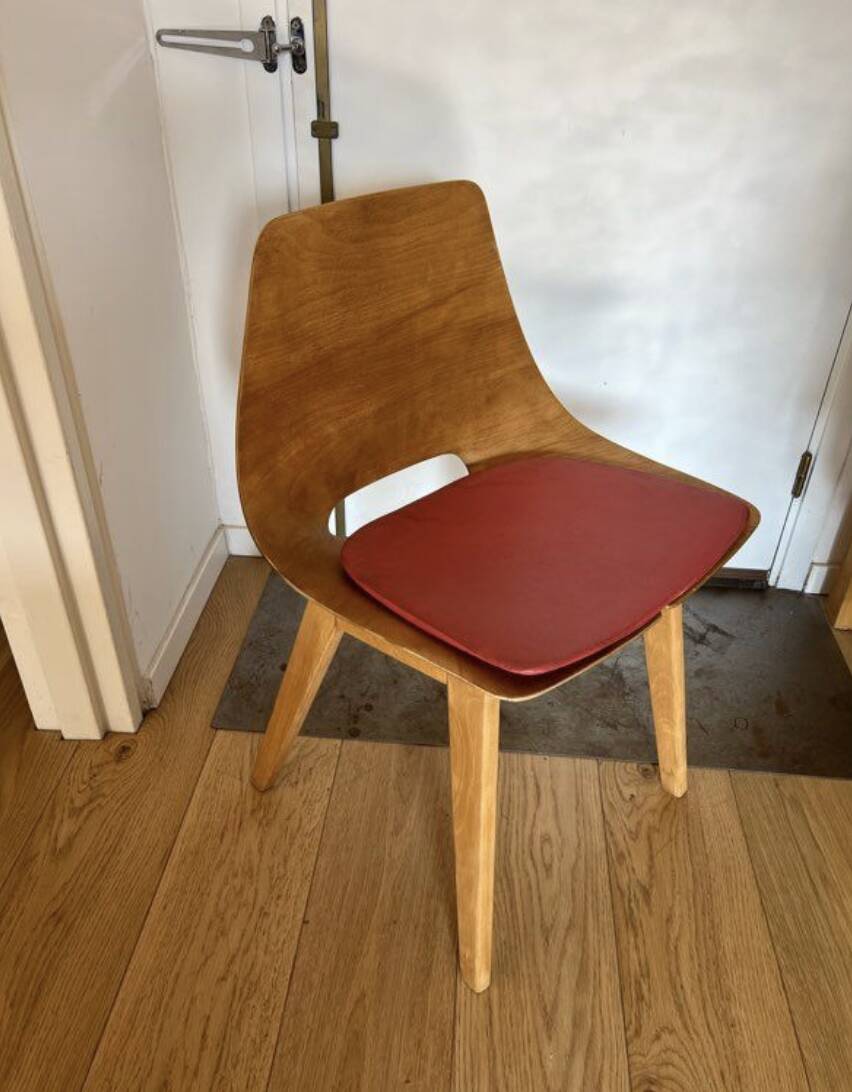 Tonneau Chair by Pierre Guariche for Steiner, 1950s