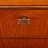 Danish Design High Teak Chest of Drawers, 1960s