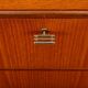 Commode en teck haute de design danois, années 1960