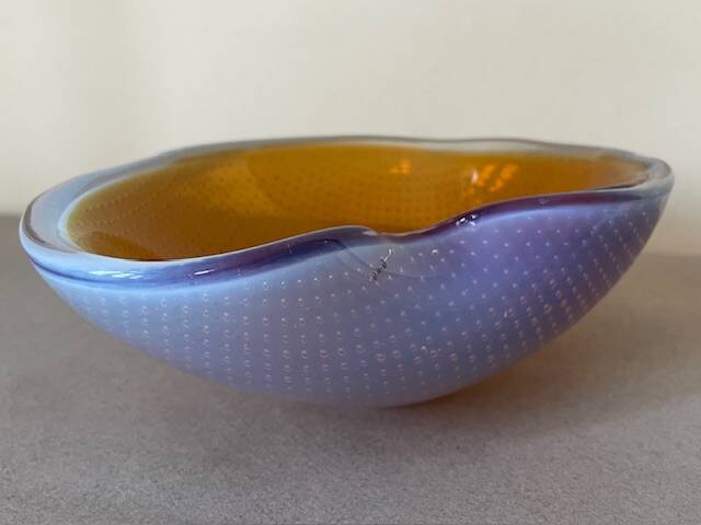 Bullicating pocket tray, Murano