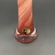Vase Peter Kaspar en cristal 24 % PbO rose et rouge