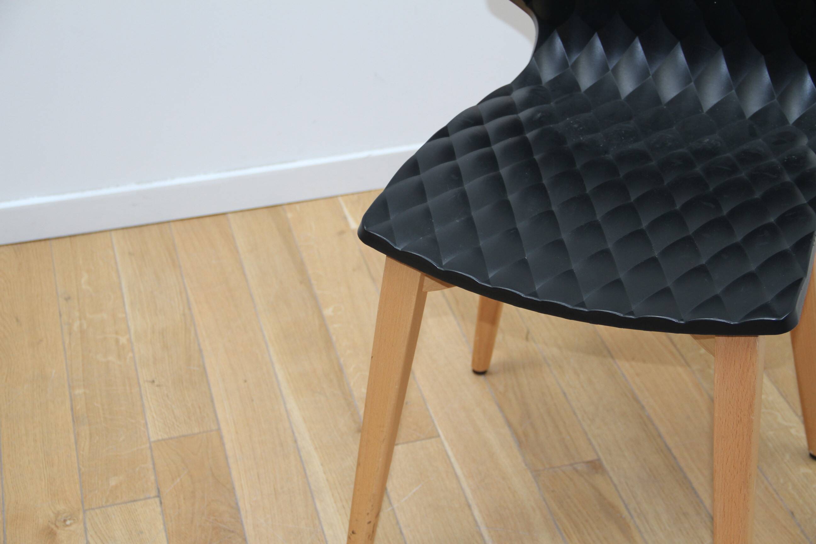 Pair of Metalmobil designer chairs