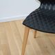 Pair of Metalmobil designer chairs