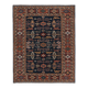 Vintage Turkish rug handmade 186x242 cm