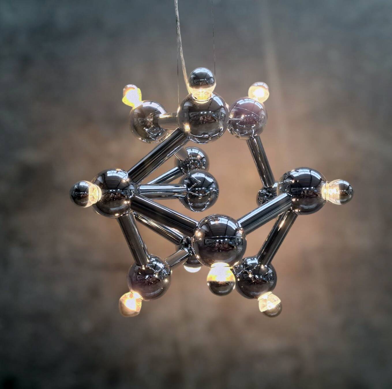 Vintage Pendant Light • Kolja's Favorite • Paul de Haan • Jolina Lighting • 12 Lights • XL • 1990