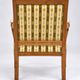 Antique armchair with wooden crossbars – Restoration style