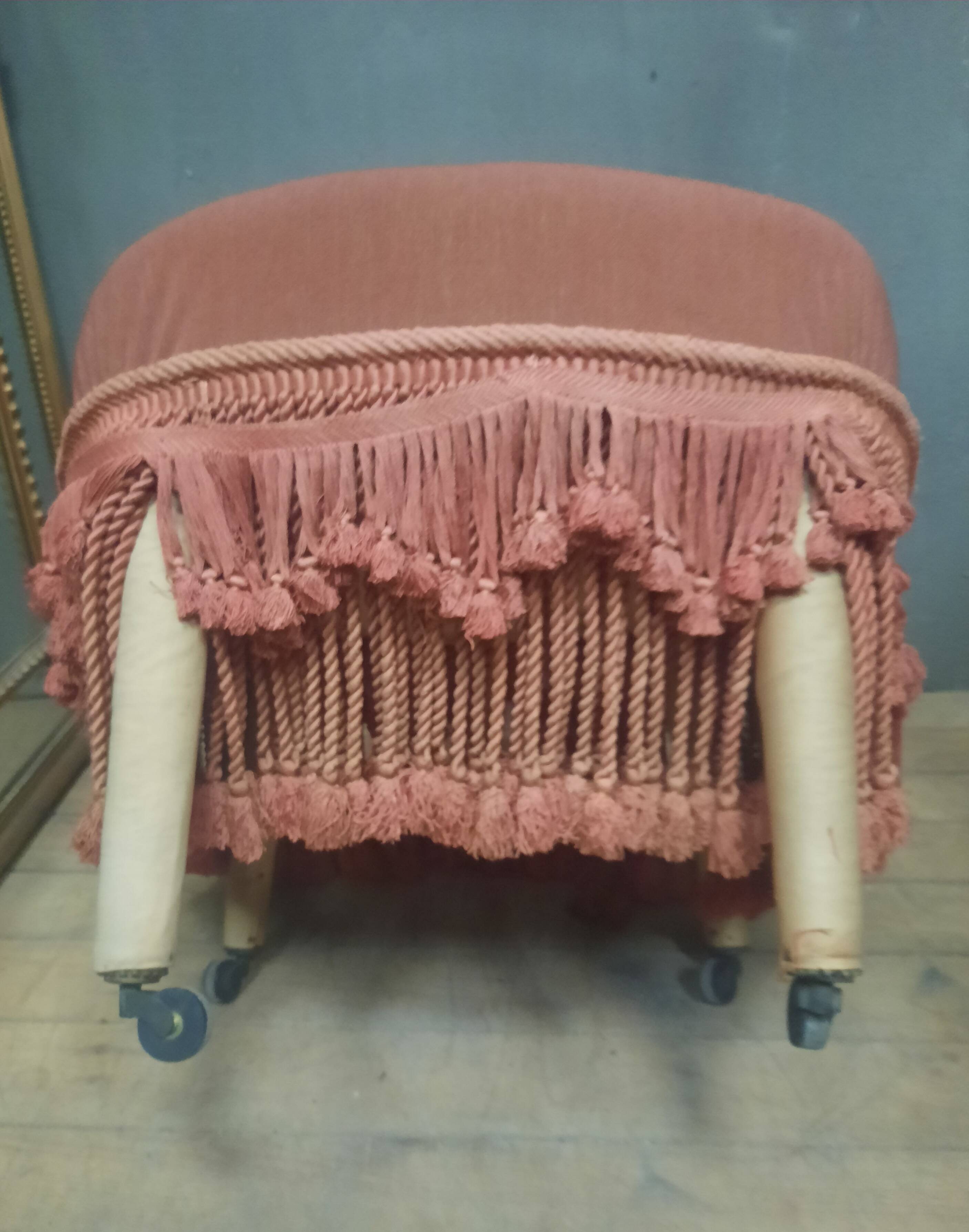 Paire de chaises "crapaud:" Napoléon III