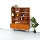 Buffet en teck avec étagère par Brouer Møbler, années 1960.
