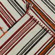 5x9 modern striped hemp rug, 148x269cm