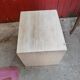 Travertine coffee table