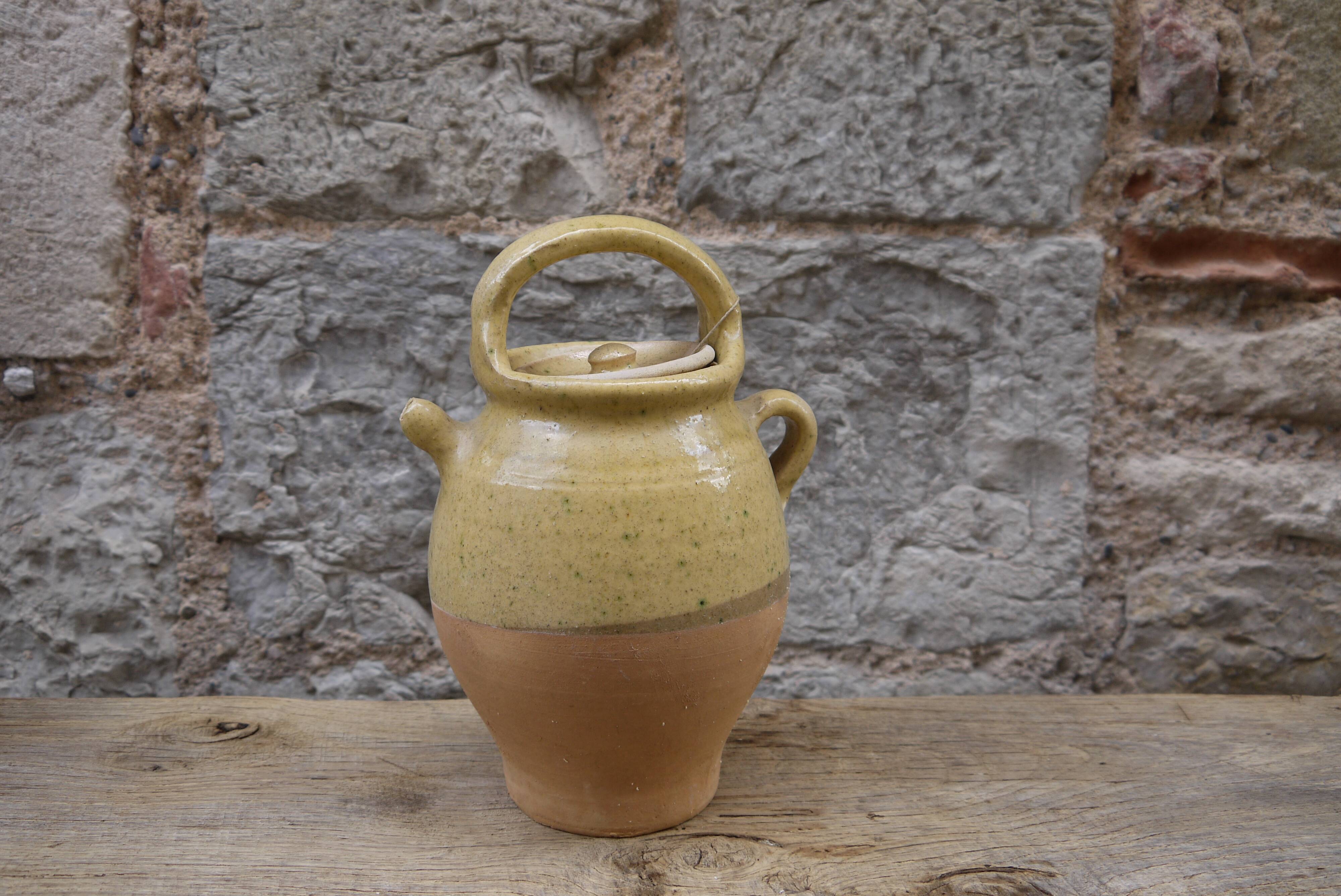 Terracotta jug gargoyle