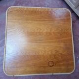 Square rattan coffee table