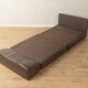 Brown leather armchair DS-76 by de Sede, 1970s