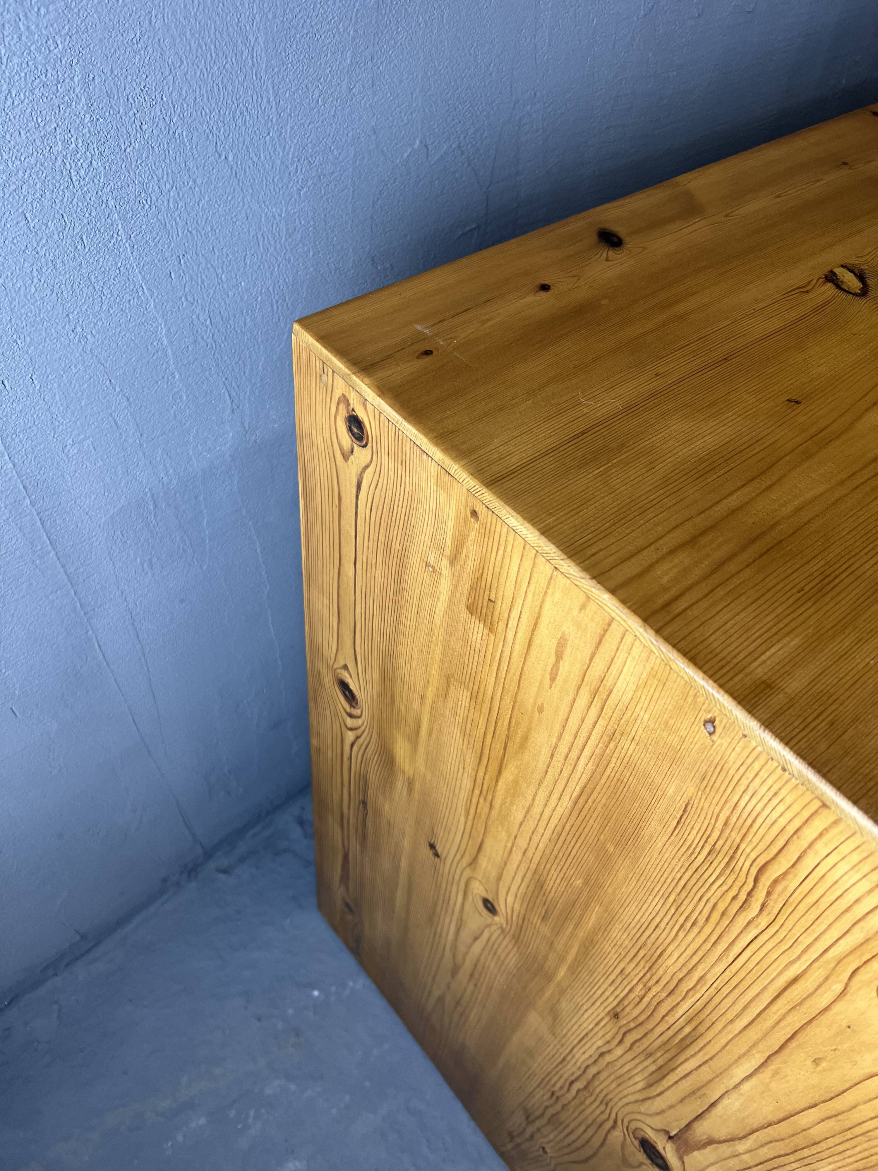 Pine chest of drawers 4 drawers, 80s