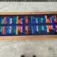 Vintage ceramic coffee table 1m60