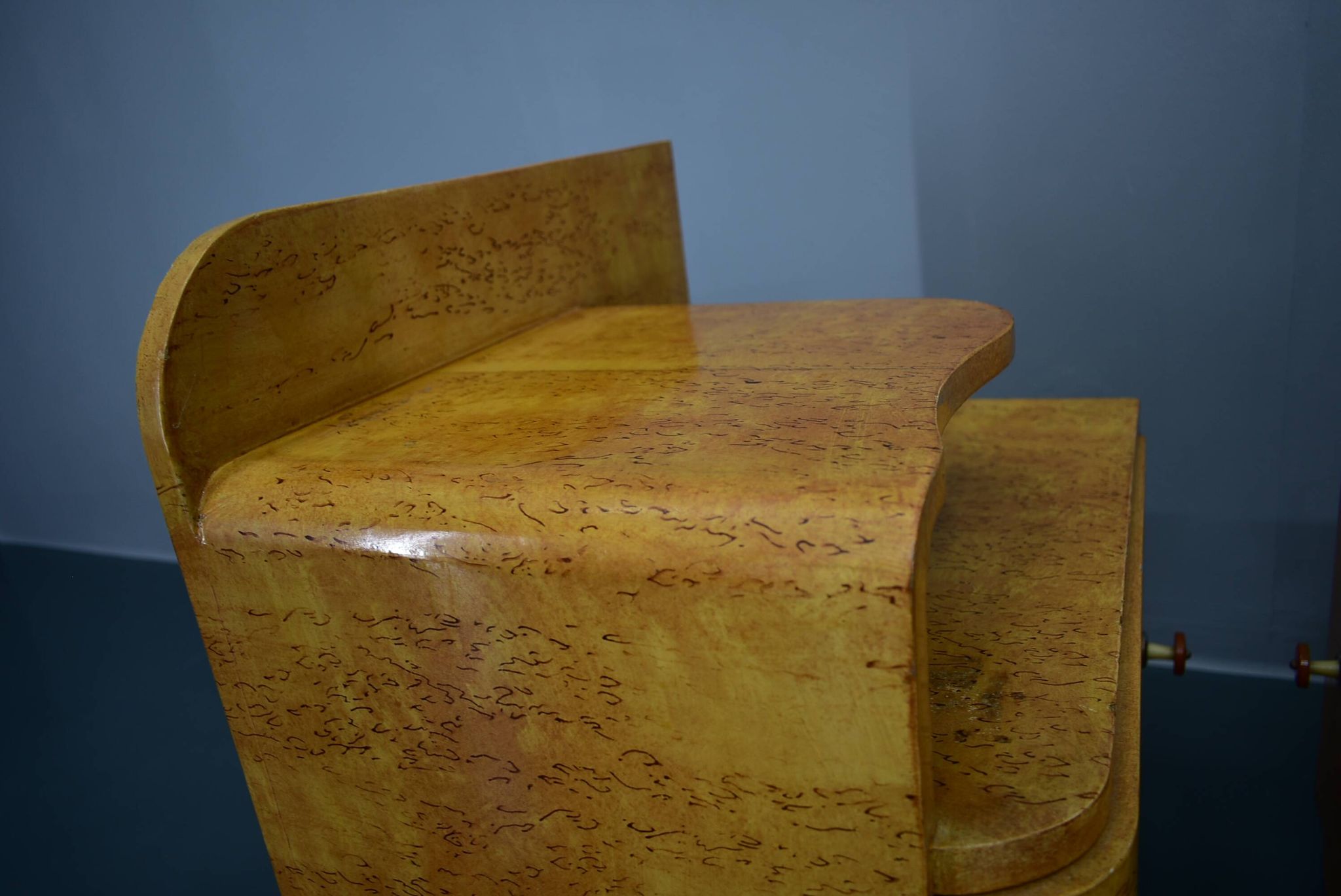 Ensemble de deux tables de chevet Art Déco Tchécoslovaquie, années 1939