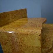 Ensemble de deux tables de chevet Art Déco Tchécoslovaquie, années 1939