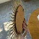 Sun mirror or patinated XS