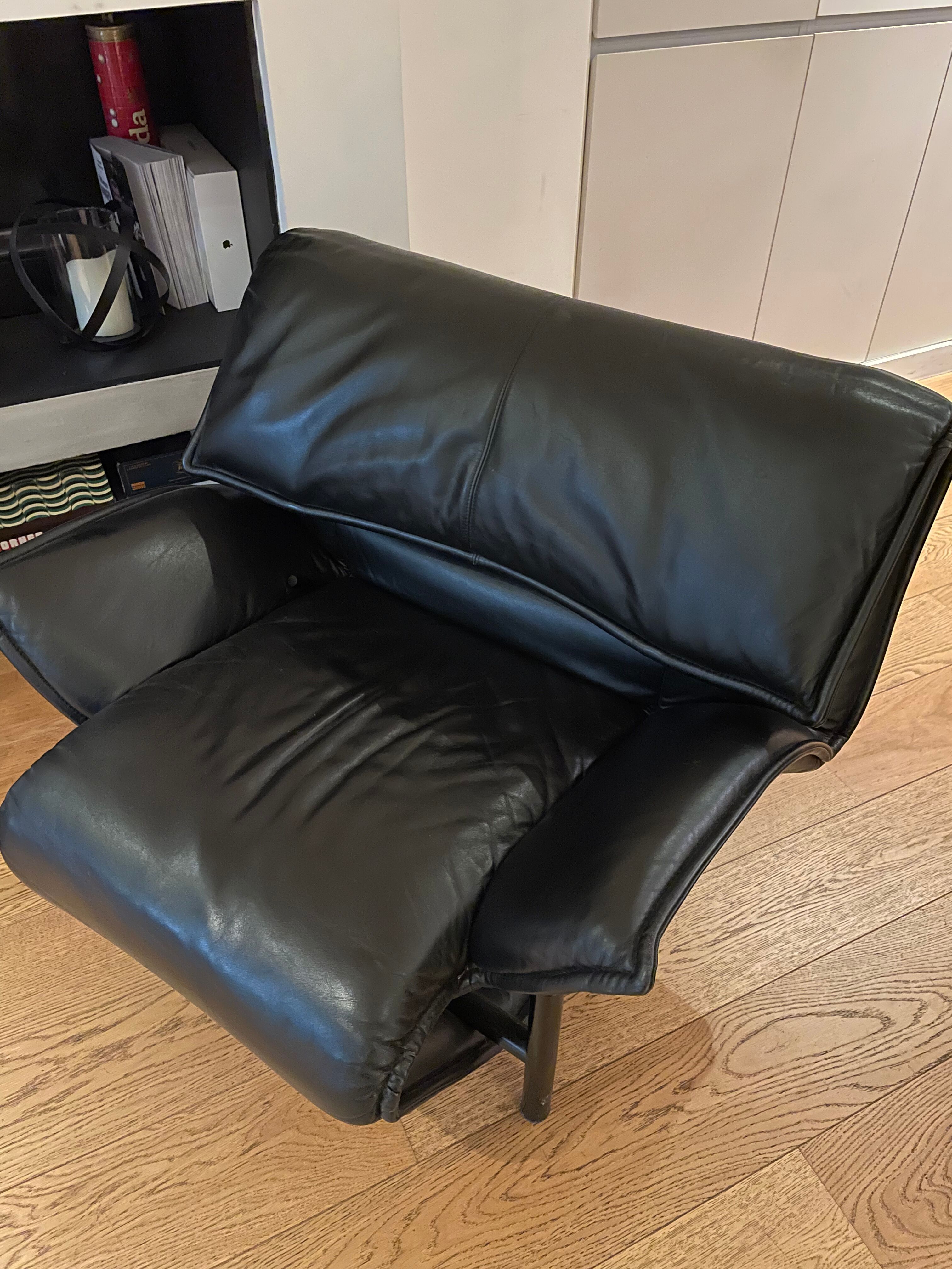 Fauteuil Veranda par Vico Magistretti, Cassina