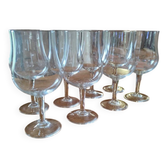 Large Burgundy glass