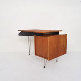 Teak hairpin desk by Tijsseling, The Netherlands 1960's