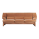 Sofa Maralunga Cassina Portovenere Vico Magistretti en pêche saumon.