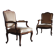 Pair of Vintage Danish Antique 18th century Lounge Chair, style of Louis XV