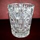 Vintage ice bucket molded crystal - ice cube