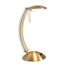 Brass lamp Bauhaus style 45 cm, 1970