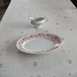 Incomplete Digoin porcelain tableware service