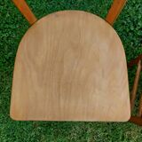 6 sanded bistro chairs