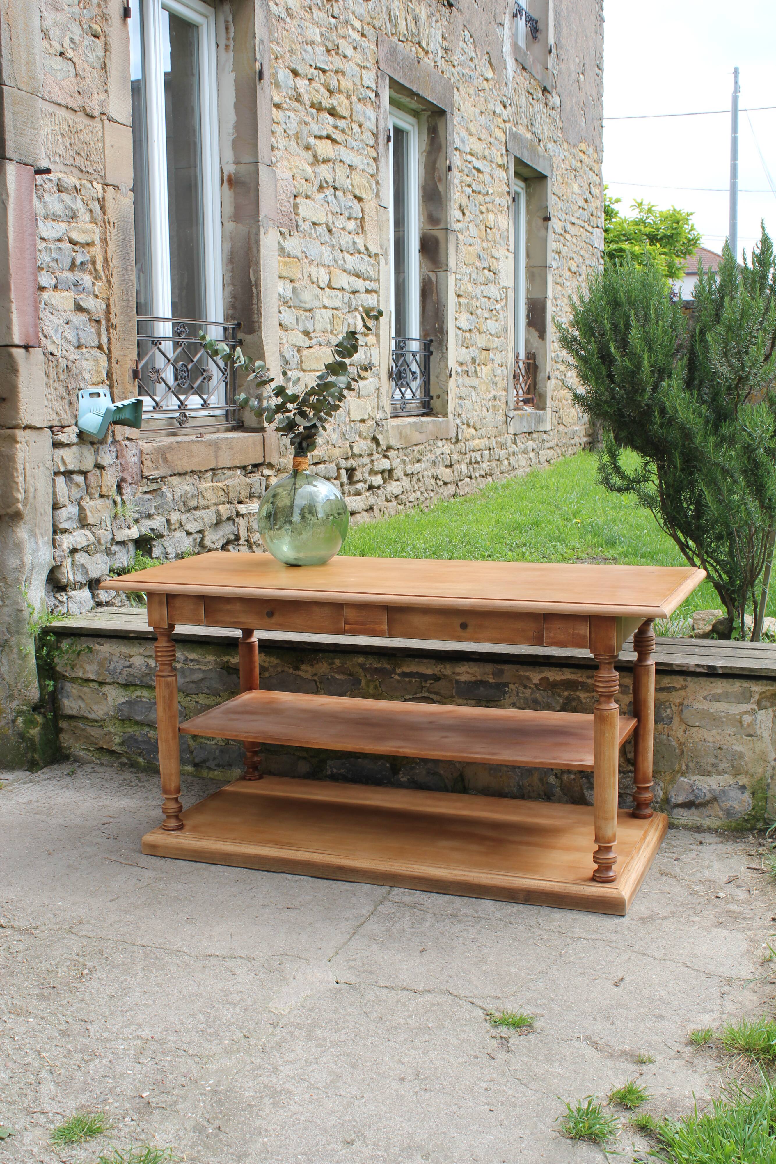 Clothier style table