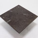 Rare table basse en pierre fossile par Metaform 1970